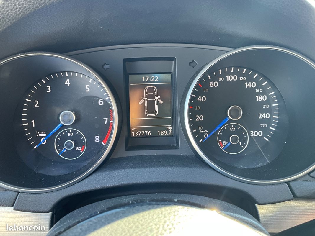 Volkswagen golf 2.0 tsi 270 ch r 4motion dsg / dcc / toit ouvrant / full origine / radars av arr / bluetooth (image 12)