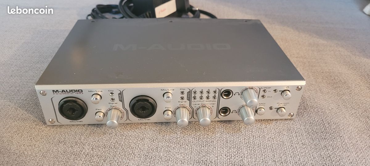 Interface Audio M-Audio FireWire 410 - Fonctionne (occasion)
