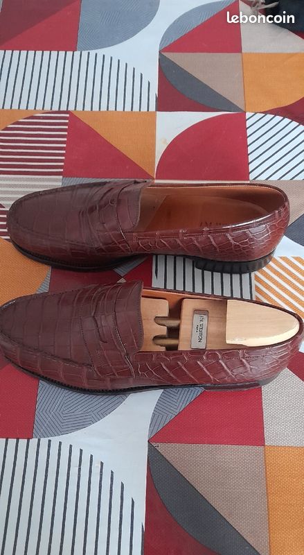 Mocassin croco jm weston (image 1)