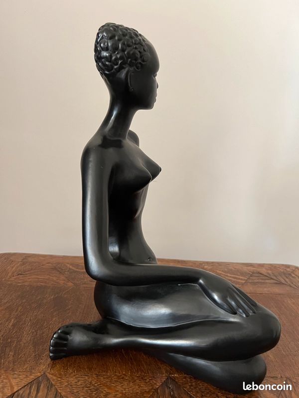 Statuette céramique Marc Henri (image 1)