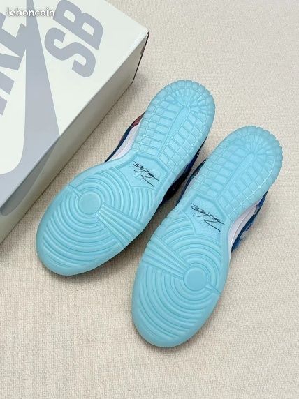 Nike Dunk Low Fut'ura Labora'tories Blea'ched Aqua Taille 42 (image 4)