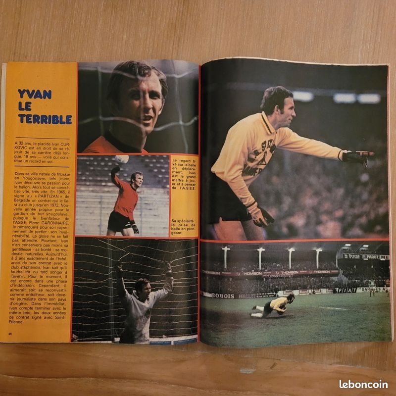 1978 football magazine n°220 BILAN ANNEE 1977 PLATINI TRESOR MICHEL BETTEGA