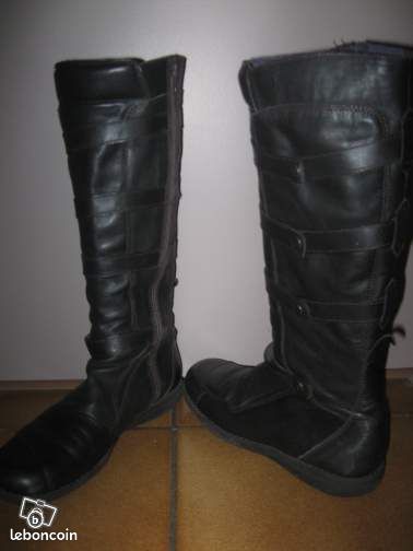 Bottes cavalières en cuir 40 (image 3)