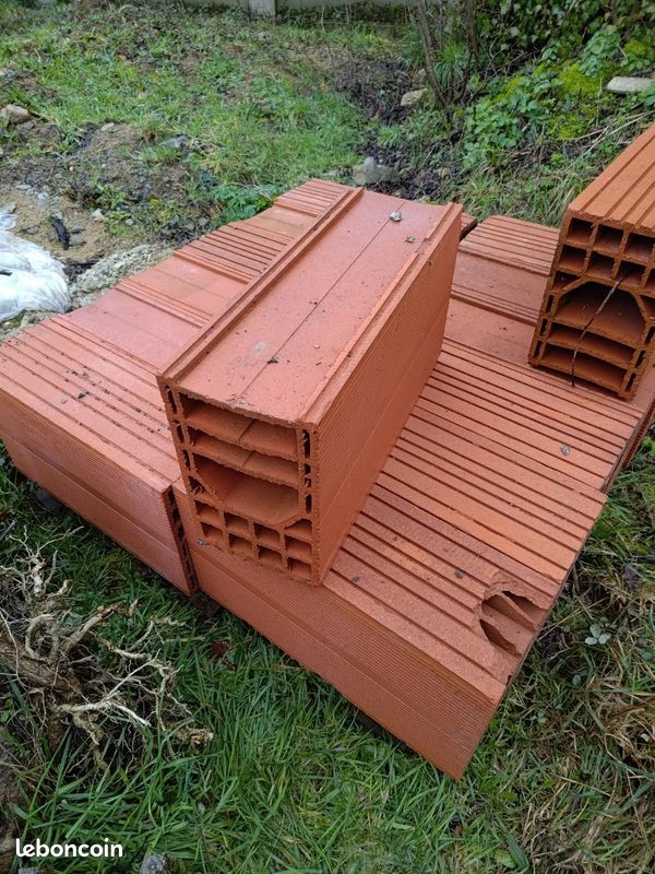 Lot de 60 briques de construction poteau et mur (image 3)