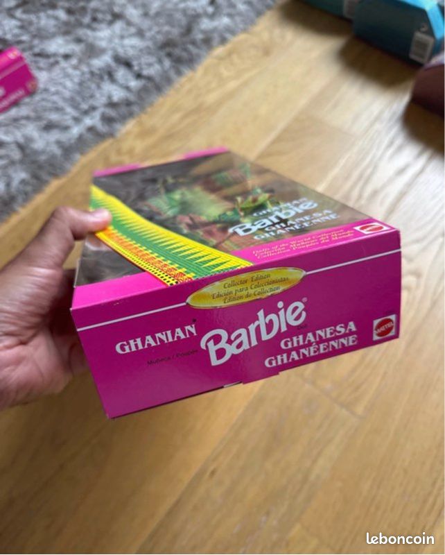 Barbie Collector Ghanesa 1996 - Poupée Du Monde Vintage Mattel, Neuve En Boîte