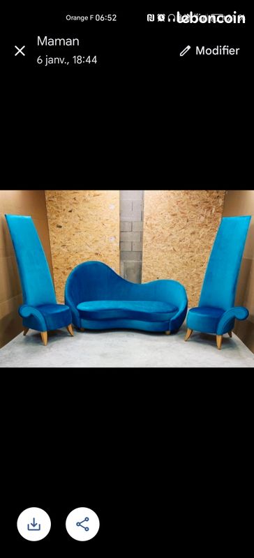 Canapé et fauteuils (image 1)