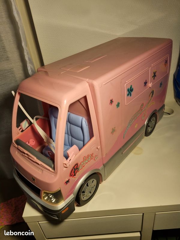 Camping-car de Barbie Jeux Jouets