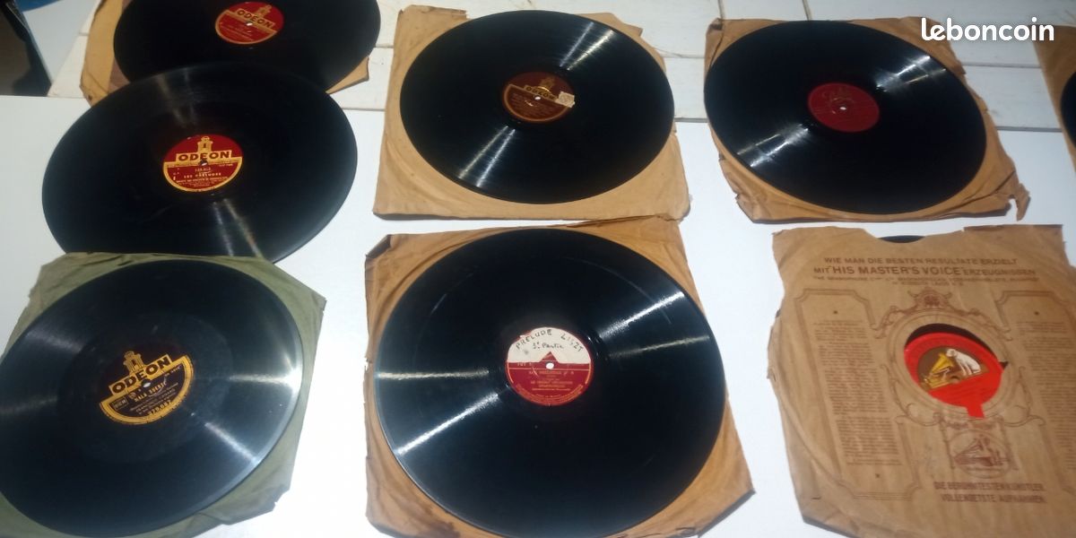 Lot de 12 vinyle très épais et pochette papier variété (image 2)