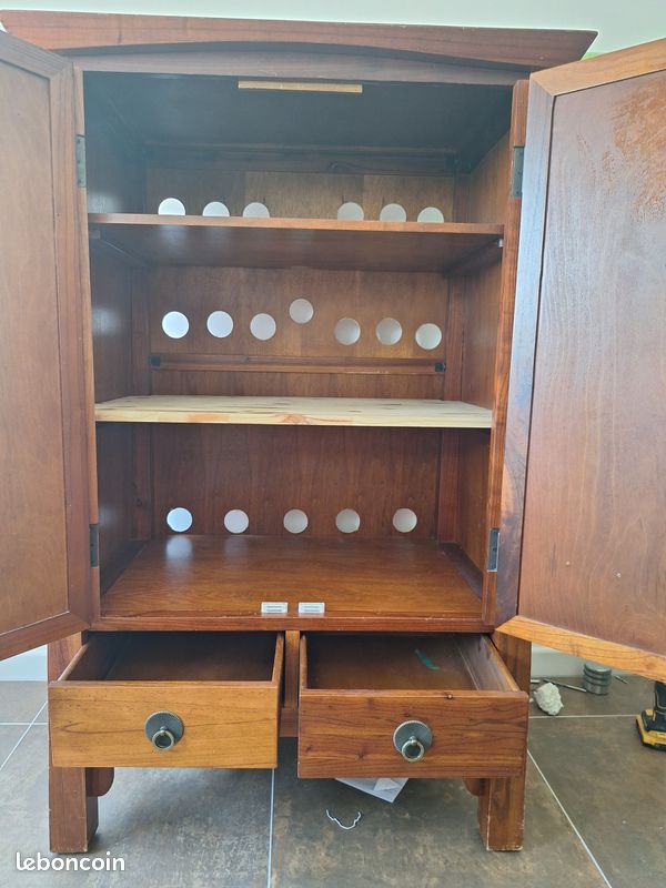 Armoire chinoise en bois exotique (image 4)
