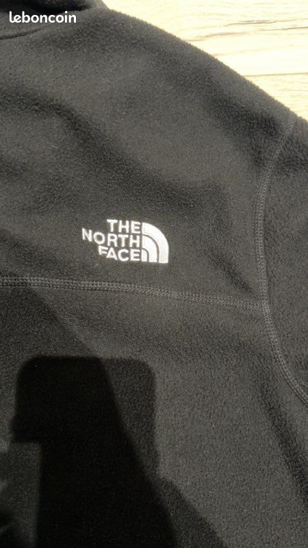 The North Face Pull Noir 1/4 Zip Taille M (image 5)