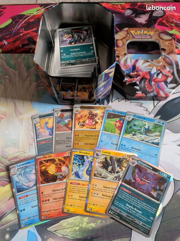 Lot 100 cartes Pokémon (image 1)