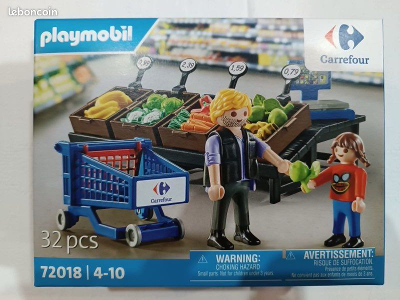 PLAYMOBIL lot de boîtes CARREFOUR Jeux Jouets