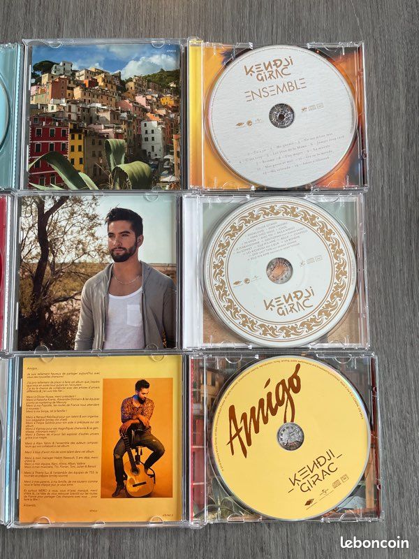 Lot de 6 CD Louane - Angèle - Kendji Girac (image 3)