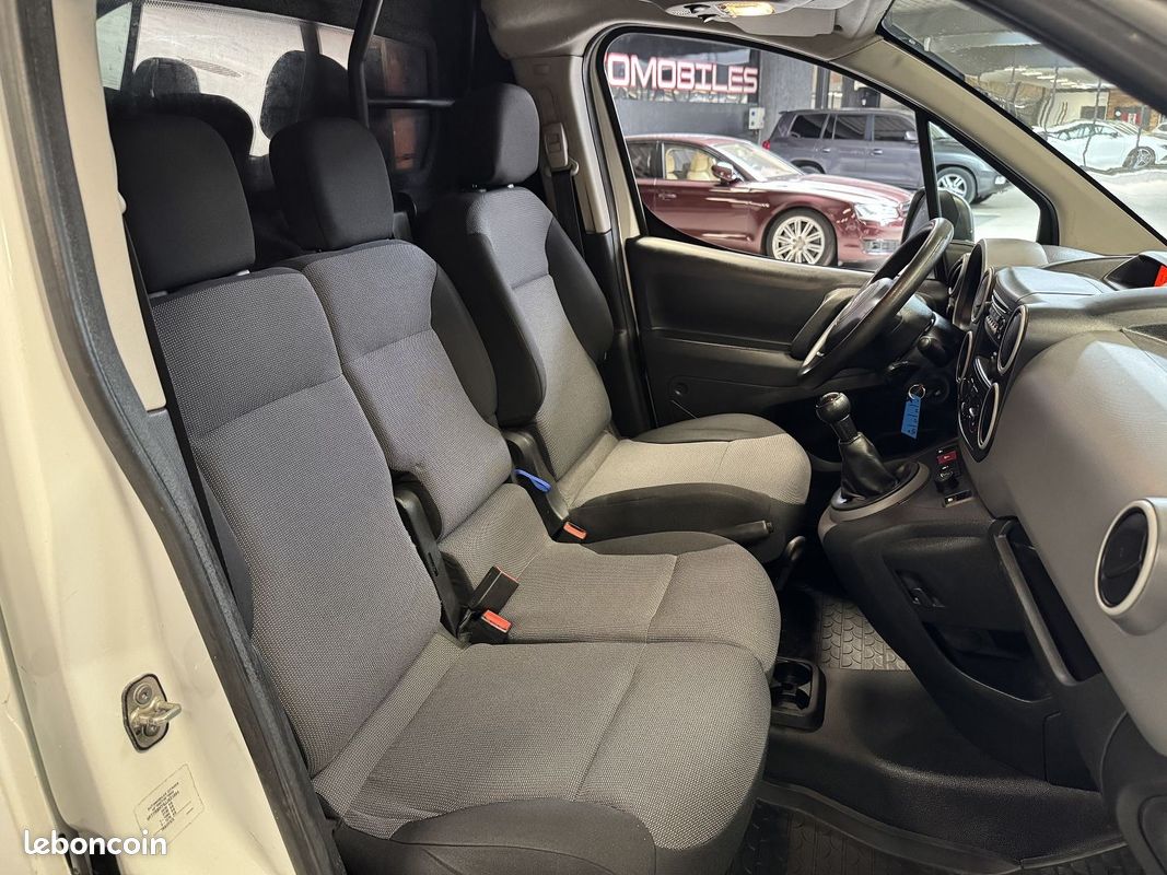 Citroen BERLINGO XL 1.6 BLUEHDI 100 CV TVA 3 PLACES (LAURENT AUTO) (image 9)