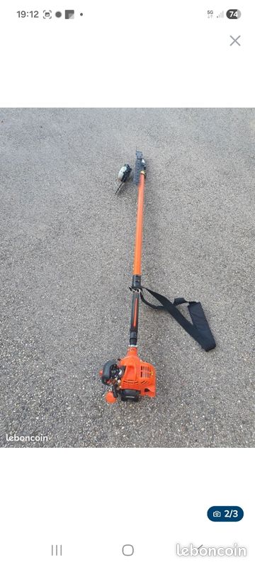 Elaguese écho avec adaptateur tailleuse
Comme neuf peu servi 
Pas d'envoi postal a venir chercher sur place 
Valeur neuf 970 euro (image 1)