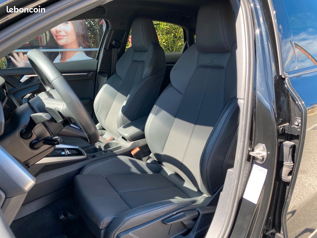 Audi a3 2.0l tdi 150ch - s line - s-tronic - cam.rec - carplay - cockpit digital - sieges chauff (image 5)