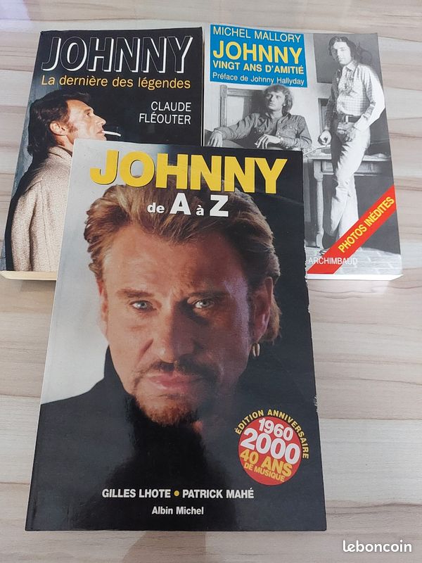 3 beaux livres de Johnny Hallyday (image 1)