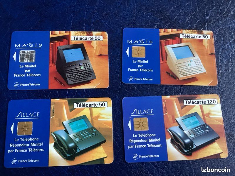 Télécarte France 50 Unités 07/95 – Sillage – Le Téléphone Répondeur Minitel