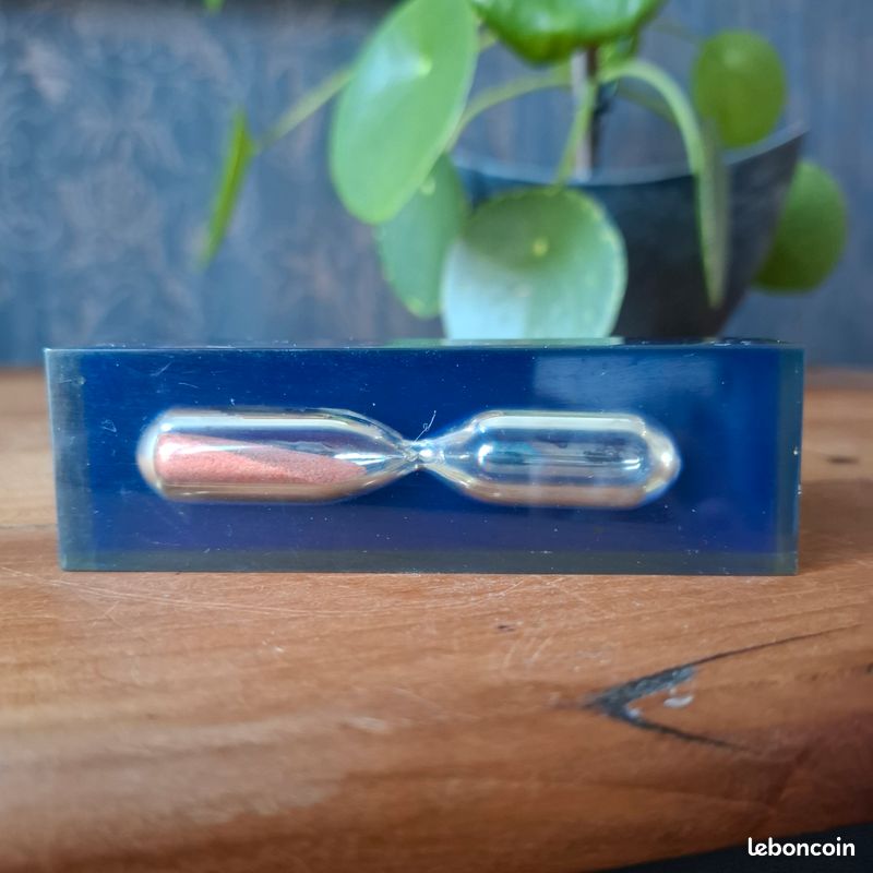 Sablier inclusion résine vintage (image 6)