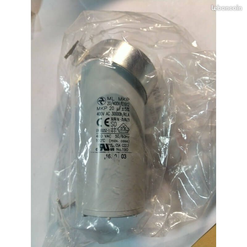 Condensateur 20µF Durr Dental 5180100041 (image 2)