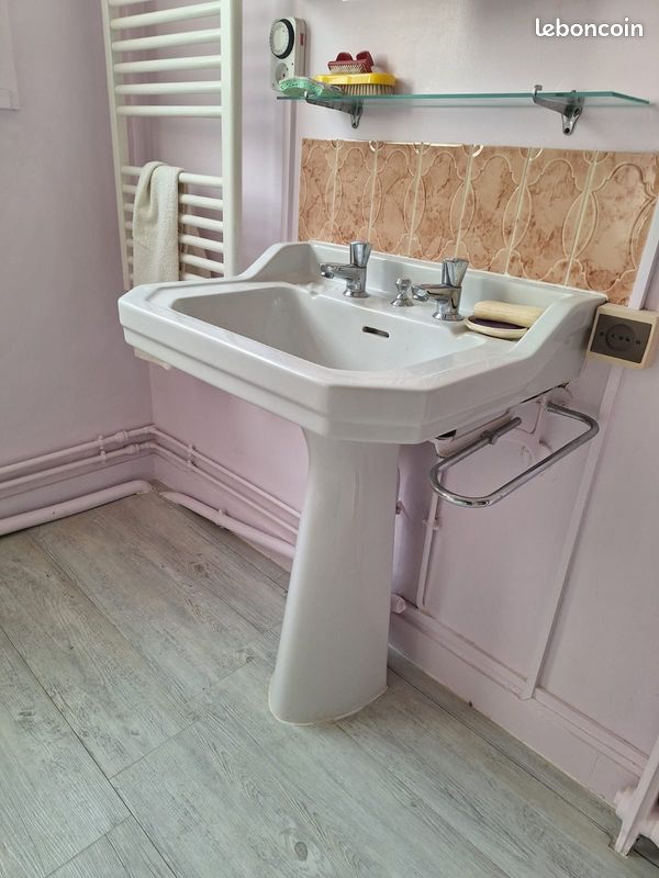 Lavabo sur colonne (image 1)