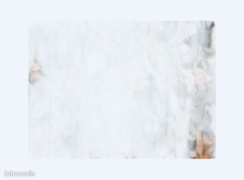 Robe longue d'hiver fleurie (image 1)
