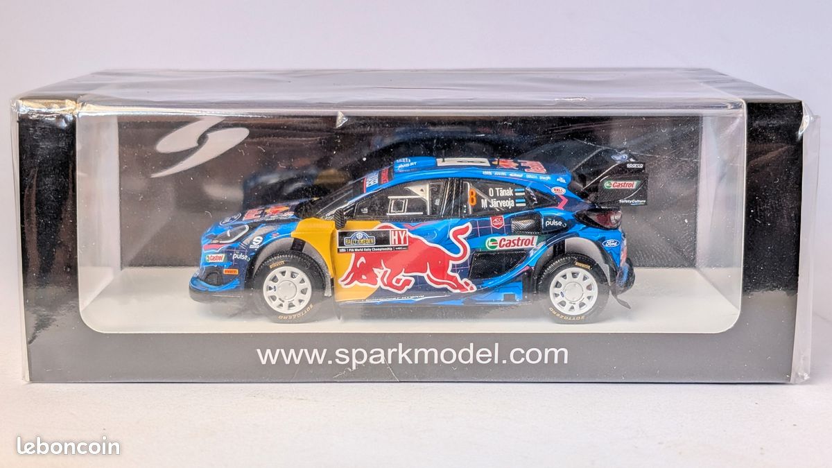 Spark Ford Puma Rally1 rallye WRC Suede 2023 Ott Tanak 1/43 S6729