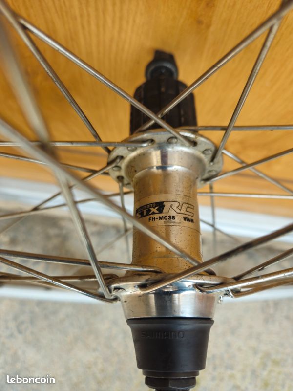 Paire De Roues 26 Pouces Mavic X 317 Avec Moyeux Shimano Deore LX - Made In France