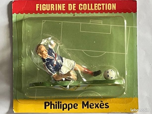 Figurine Philippe Mexès En Plomb - Équipe De France 98 - Starlux Atlas