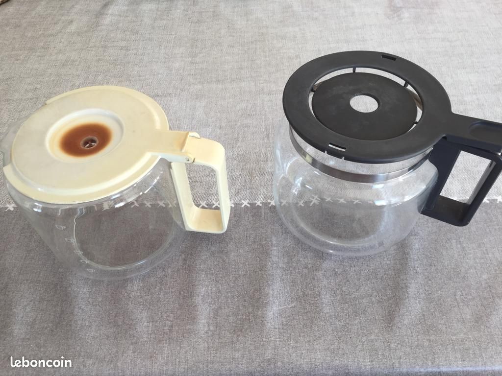 2 verseuses en verre pour cafetière (image 1)