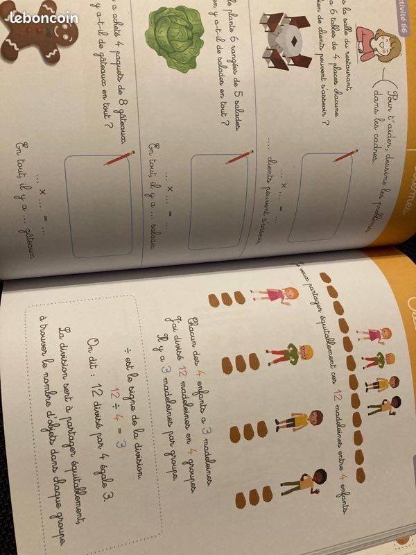 Cahier vacances réussir en maths method Singapour CE1 (image 5)