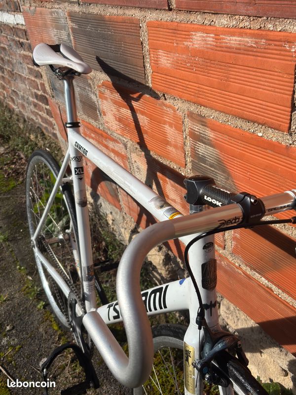 Cadre De Vélo Tsunami Pista Taille 52 Cm - Chromoly, Occasion Bon état, Livraison Gratuite Depuis Le Japon