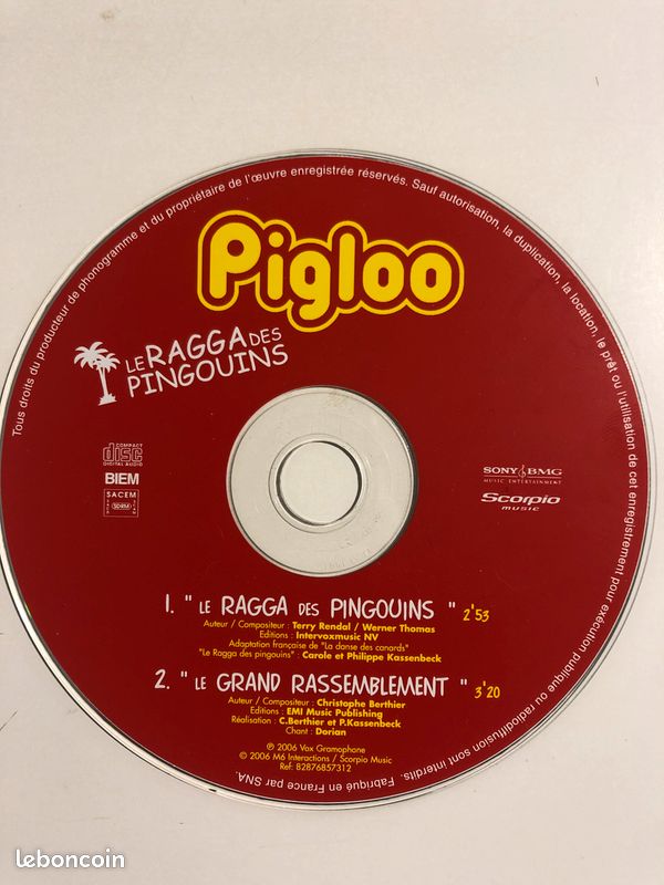 CD pigloo le ragga des pingouins (image 3)