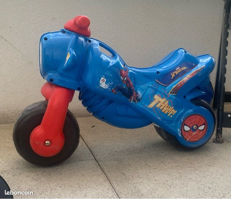 Porteur Neox Porteur Moto Spiderman Porteur Neox Minnie Injusa