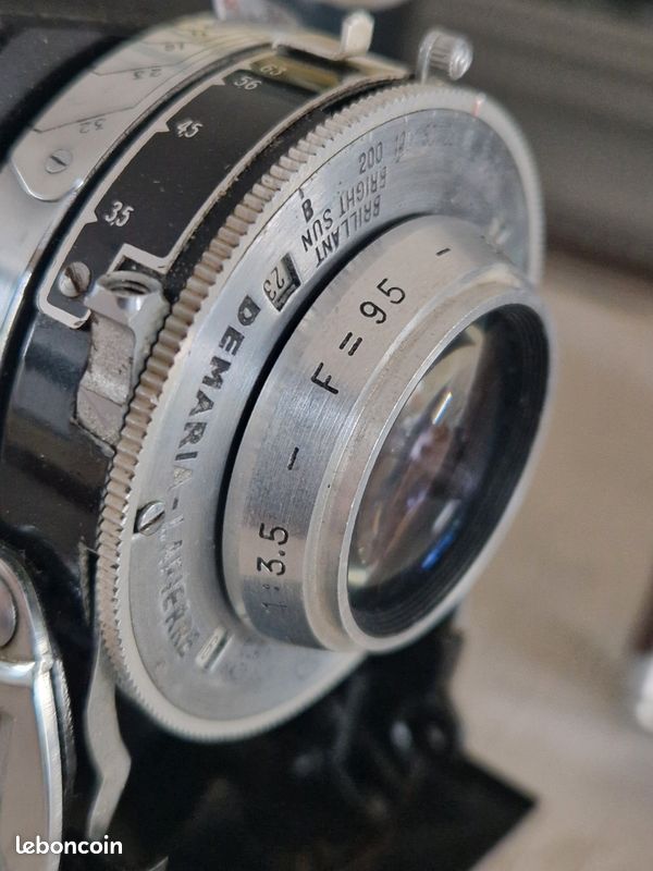 Appareil Photo Demaria Lapierre TELKA III - Objectif Sagittar F=95 1:3.5 - Made In France