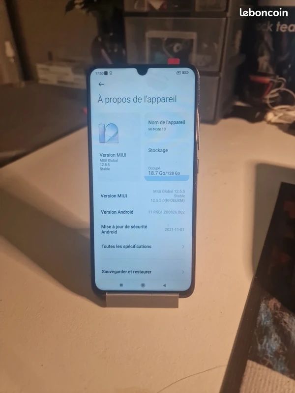 Xiaomi Mi Note 10 128 Go Très bon état (image 7)