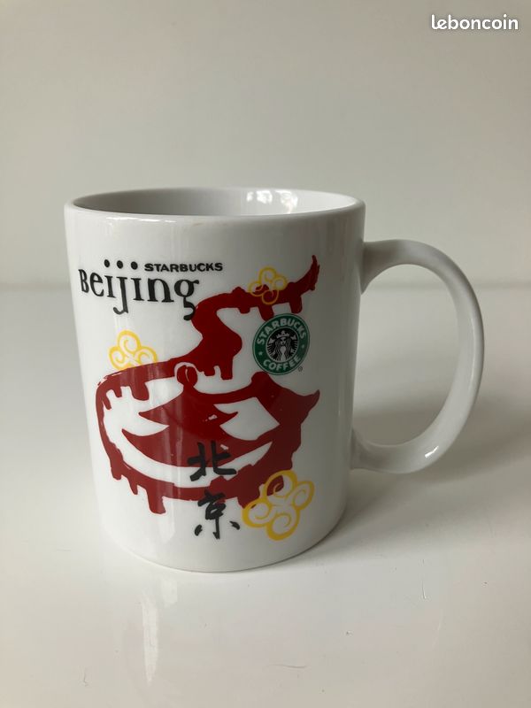 Tasse mug vintage Starbucks capitale Beijing Chine - Arts de la table