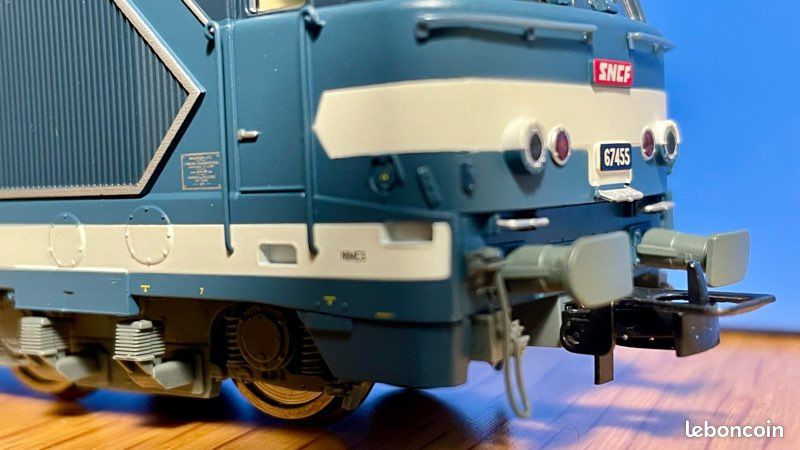 Jouef-Locomotive BB 67420 Réf. 859300 Bohal 56140 Modélisme