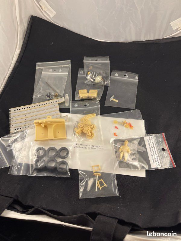 Mercedes Renntransporter 1/32 – Kit Résine Original Peter Pre – NEUF