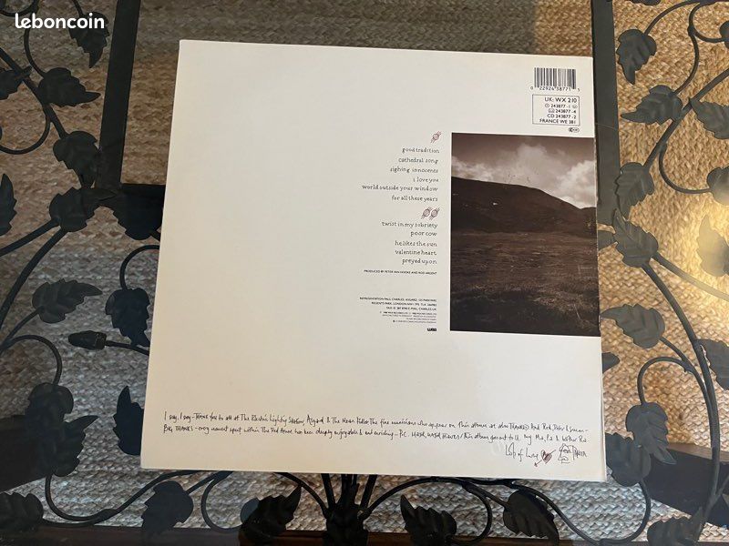 Tanita Tikaram / ancien Heart vinyl (image 2)
