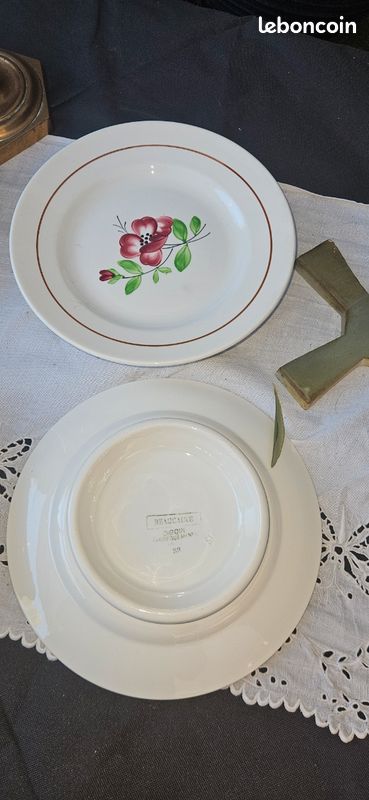 Partie service de table Sarreguemines Digoin modèle Beaucaire prix dans le descriptif (image 3)