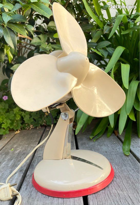 Ventilateur vintage ELGE VM1SO années 50/60 – Fonctionnel – Design rétro (image 2)