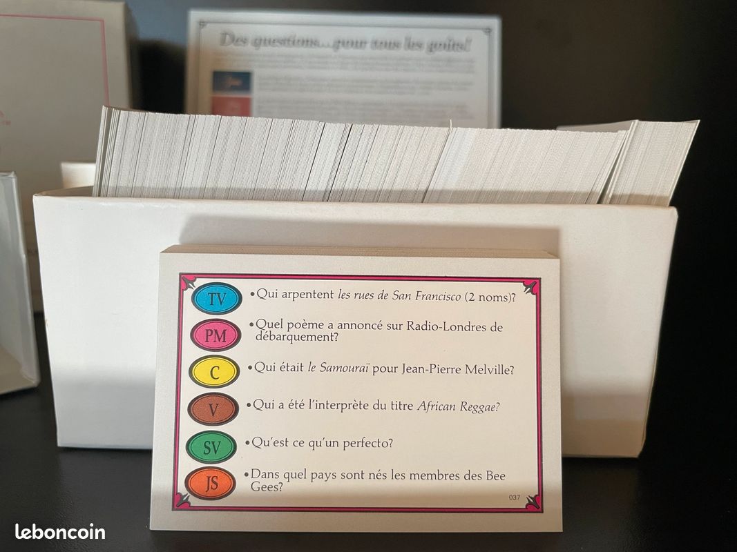 Jeu de société « Trivial Pursuit » (Jeu complet Edition Genus + Édition Baby Bommer + Édition des stars) (image 7)
