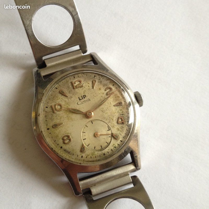 Verre De Montre Bombé 32.5 Mm - Ancien Stock LIP - Sans Marque