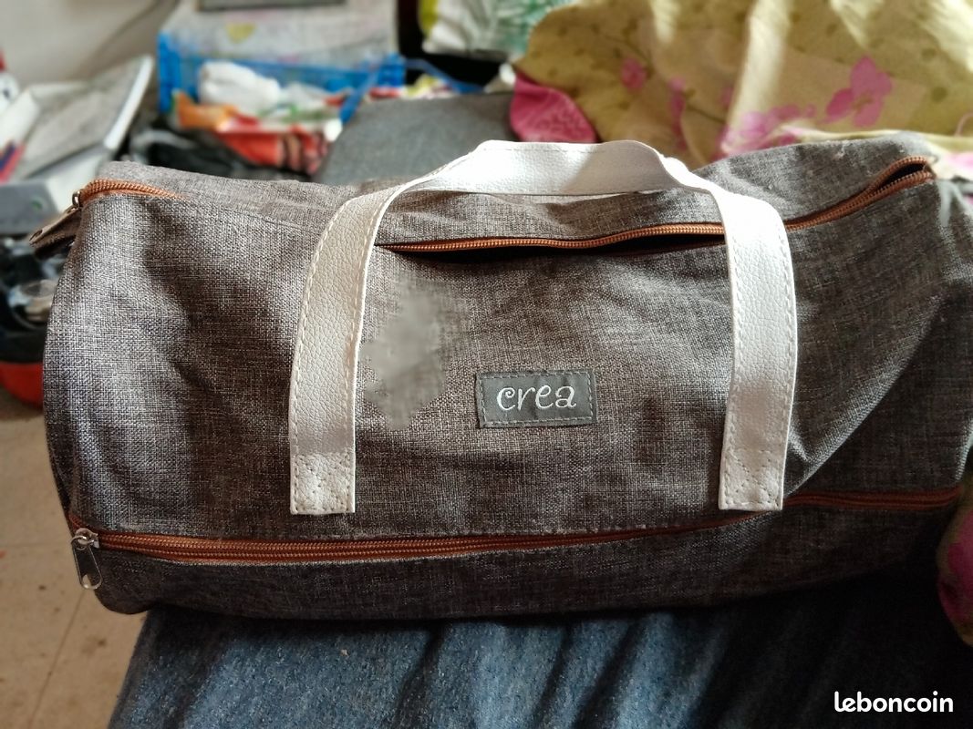 Sac tricost gris créa... (image 1)