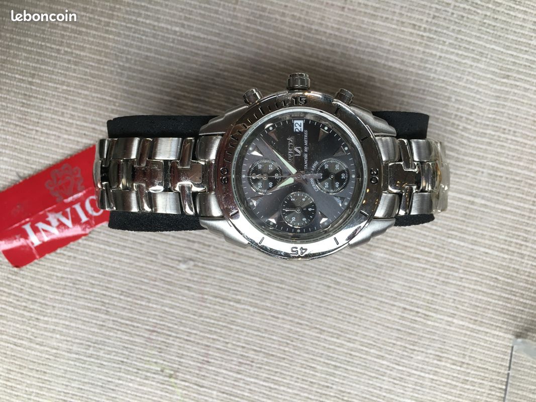 Chronographe INVICTA acier, neuf (image 1)