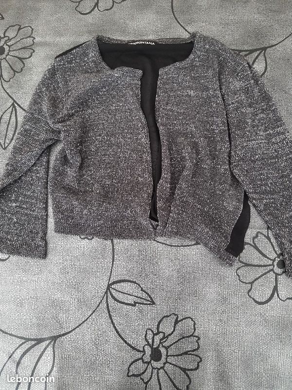 Lot 5 tee shirts paillettes (image 3)