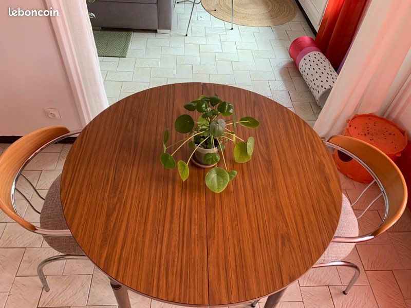 Table ronde extensible - 4 à 6 personnes (image 10)