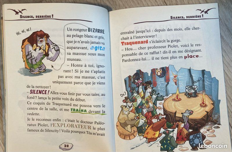 Geronimo stilton - les préhistos t.3 des stalactites dans les moustaches (image 3)