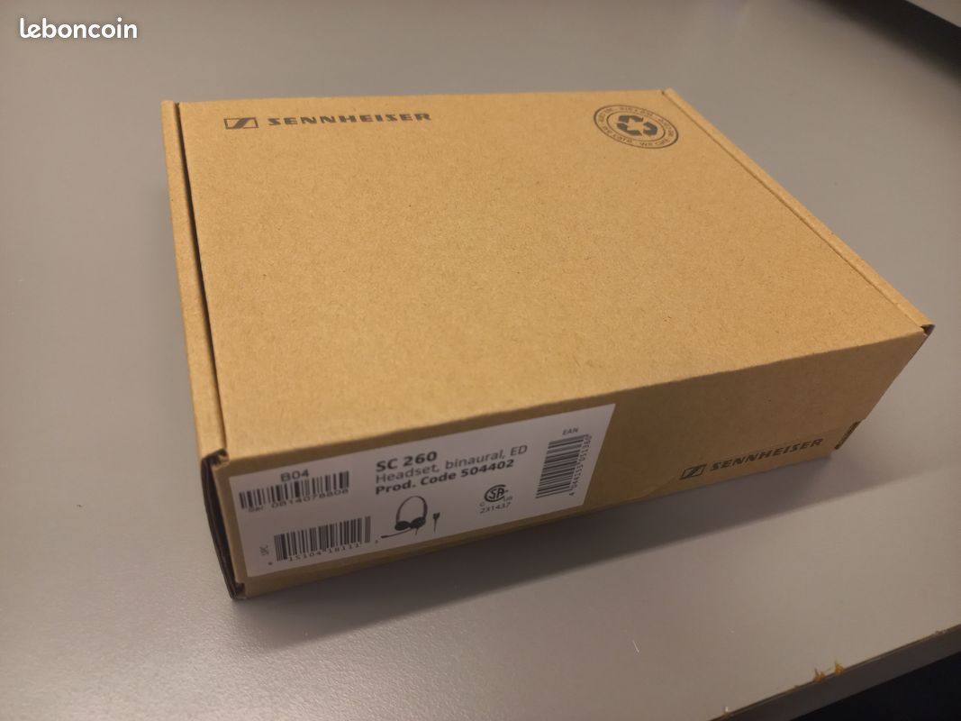 Casque binaural filaire Sennheiser EPOS Circle SC260 + Adaptateur CAVA31 (RJ11) (image 4)